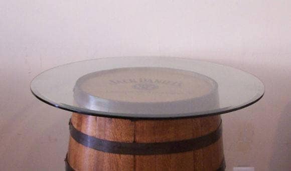 Add a 36" GlassTop to your Whiskey Barrel - Aunt Molly's Barrel Products