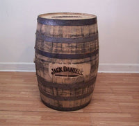 Jack Daniels Double Branded Whiskey Barrel - Aunt Molly's Barrel Products