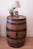 Whiskey Barrel Double Door Cabinet - Aunt Molly's Barrel Products